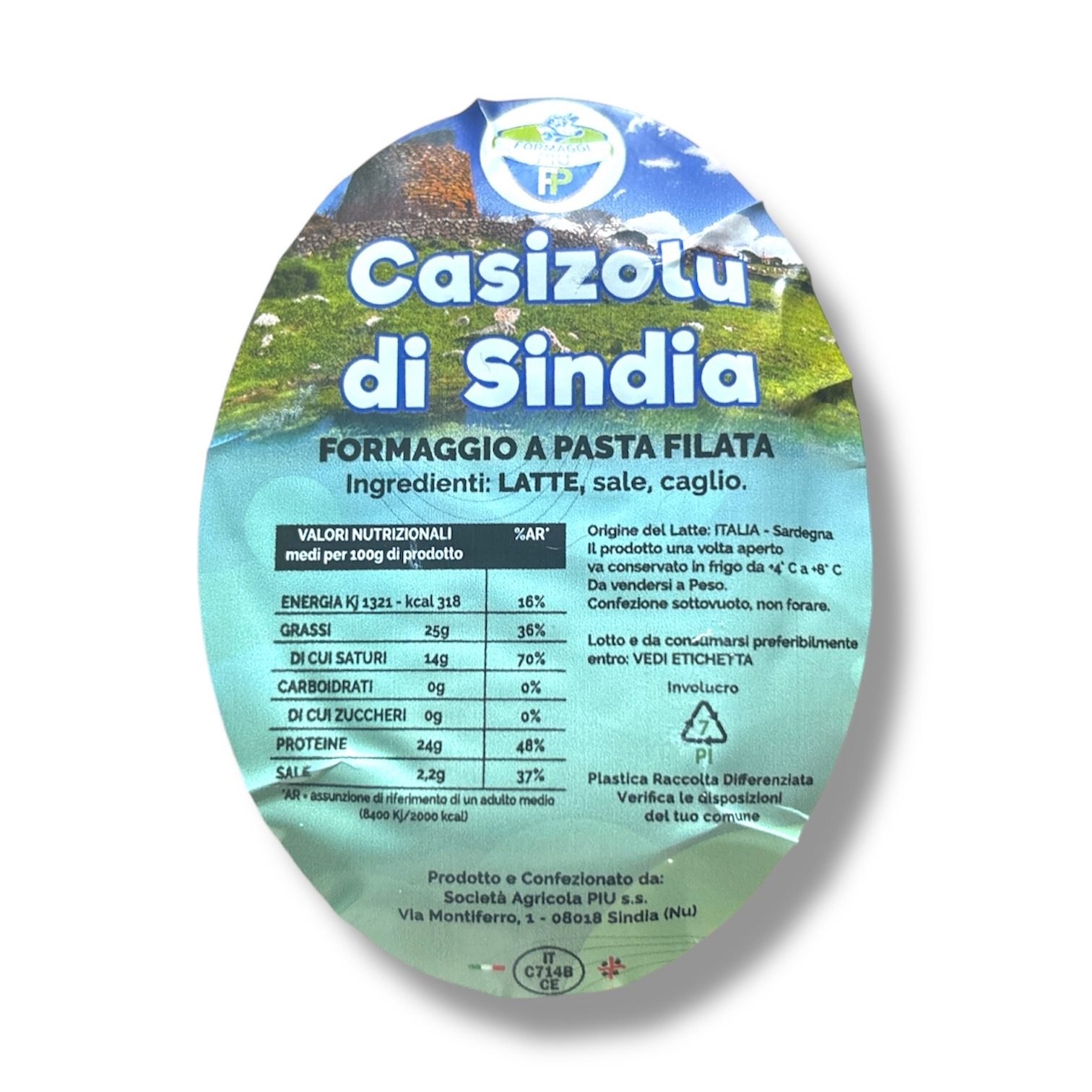 Casizolu di Sindia 450-500g