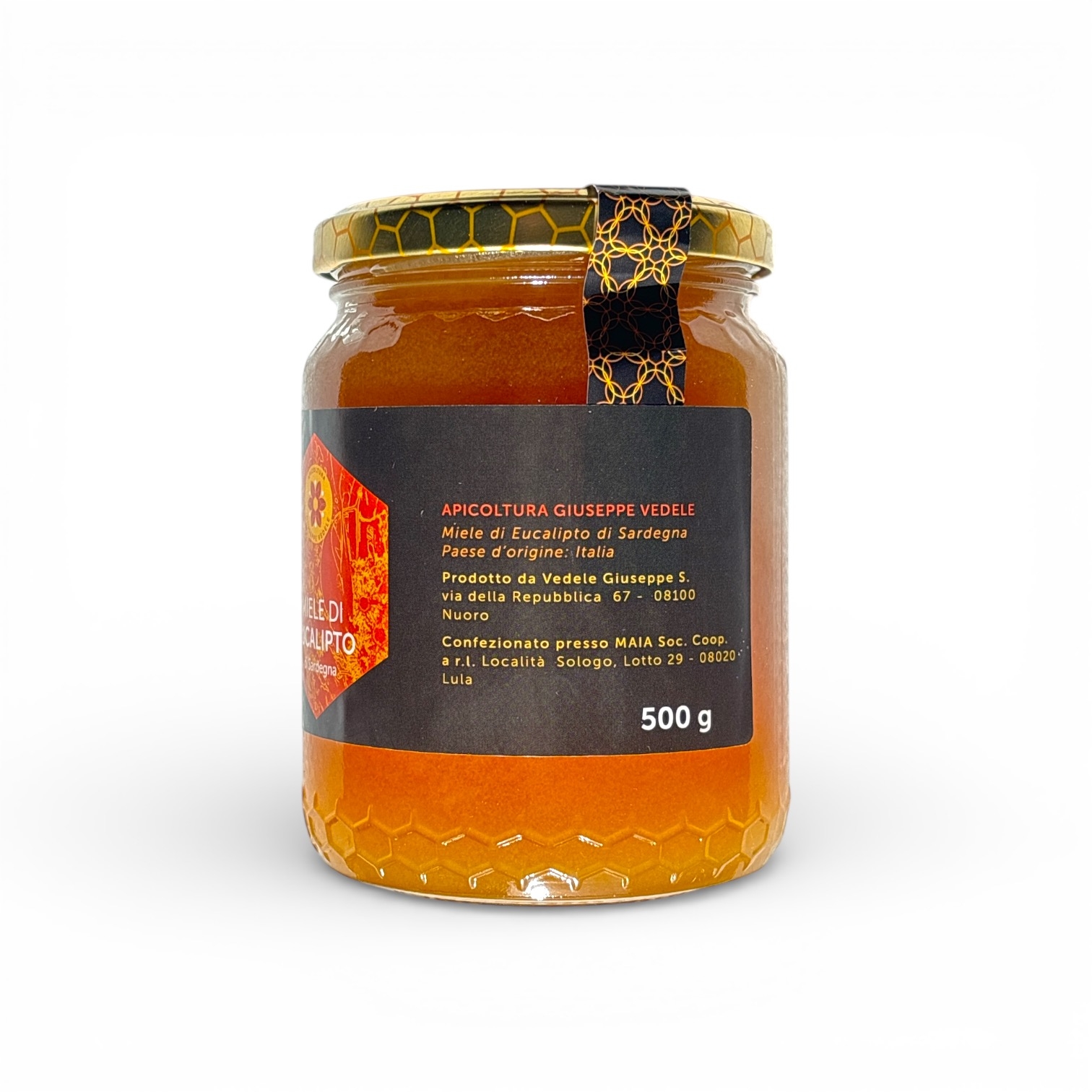 Miele di Eucalipto 500 gr Apicoltura Vedele