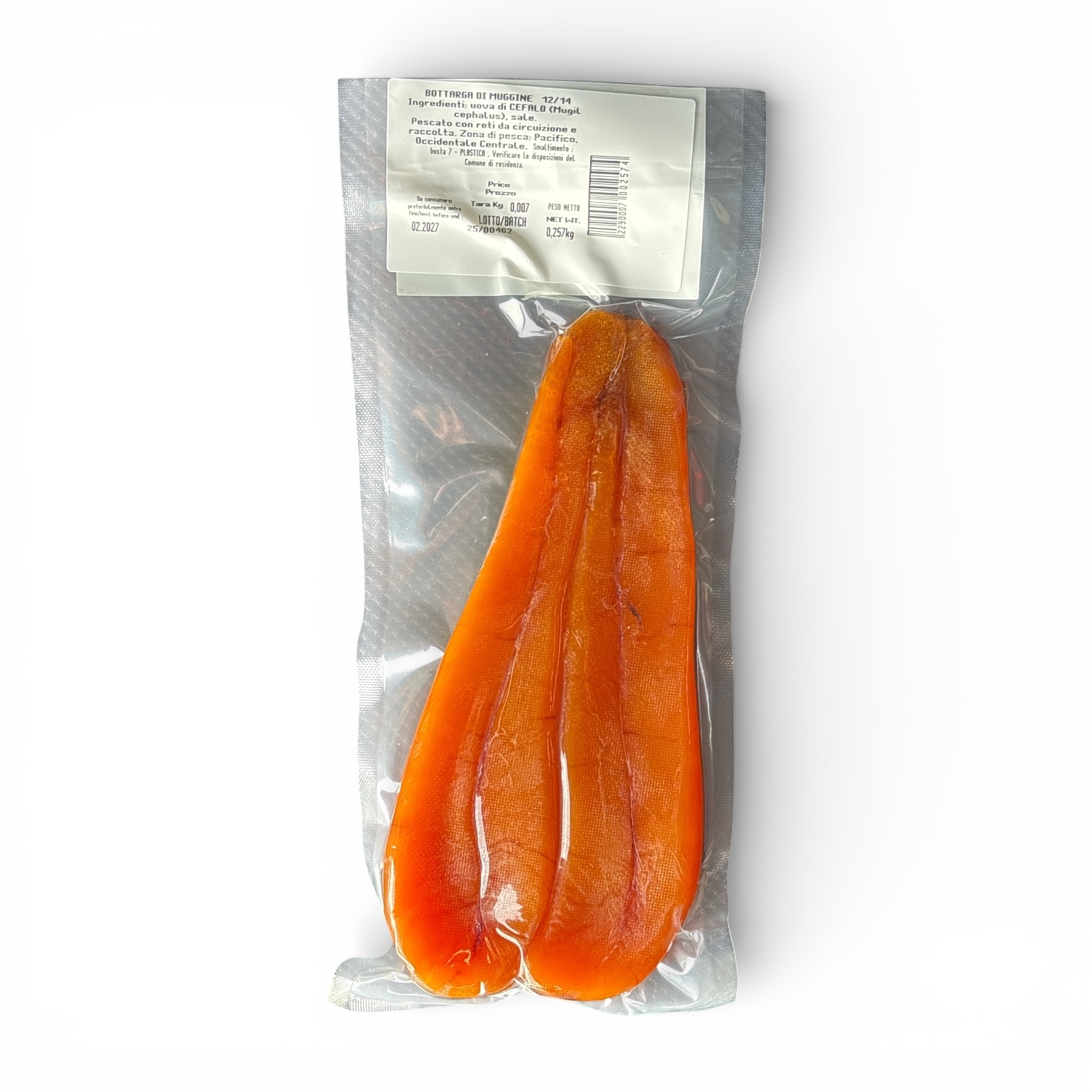 Bottarga Muggine intera