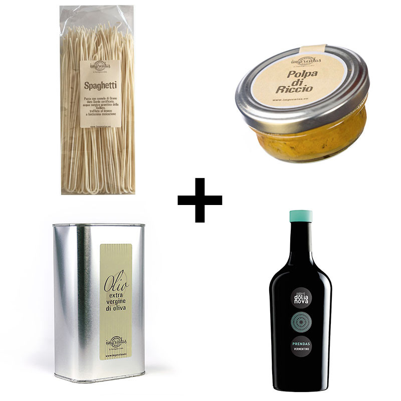 Completo per Spaghetti alla polpa di riccio