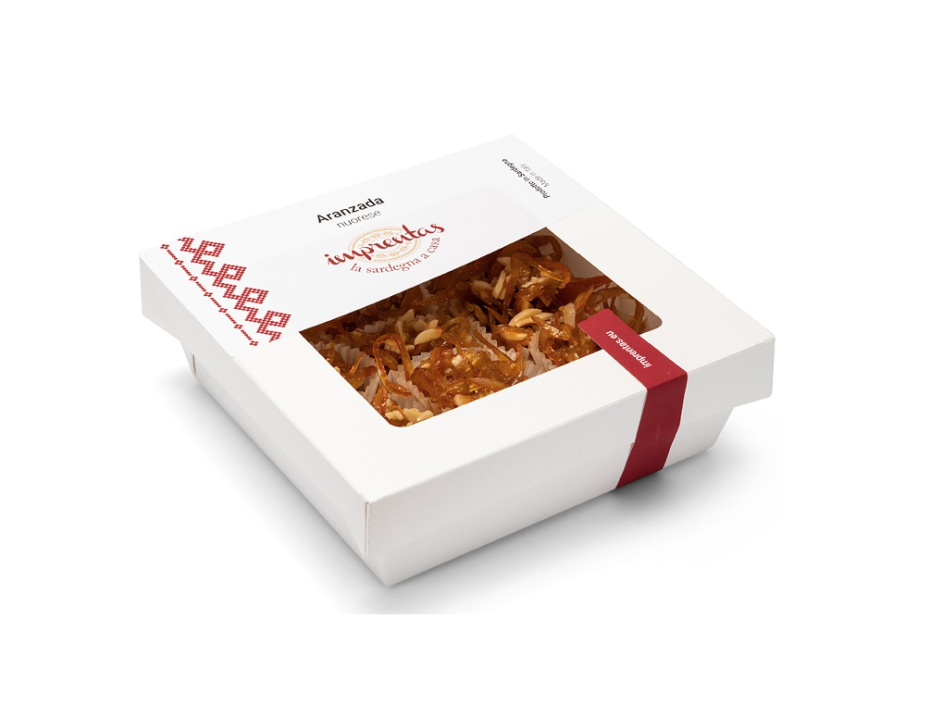 Aranzada dolce tipico della Sardegna all'arancia.