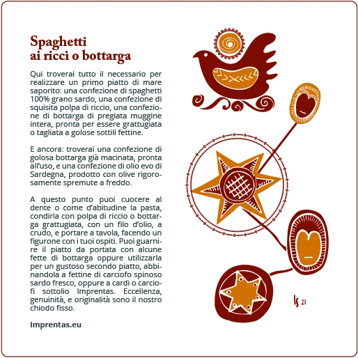 Box Spaghetti ai ricci o bottarga