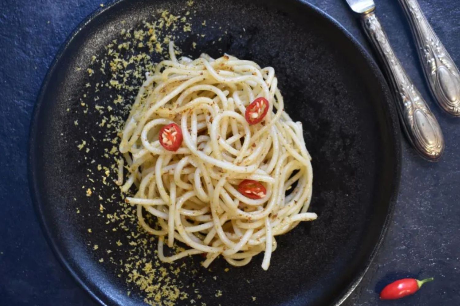 spaghetti con bottarga