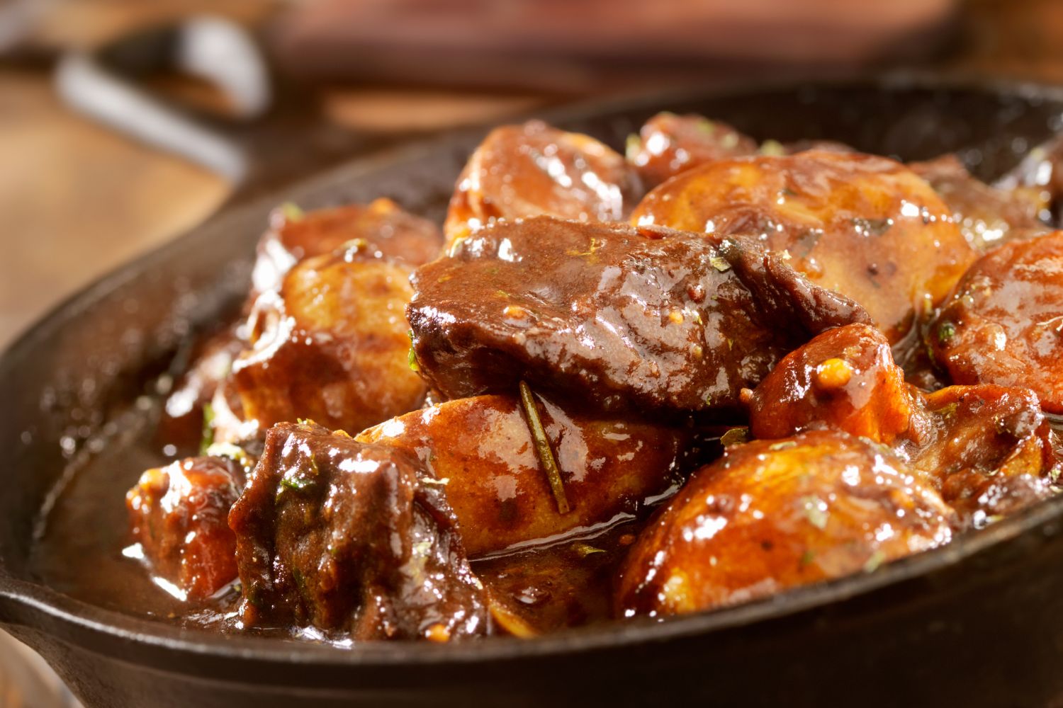 Lo stufato di carne al Cannonau