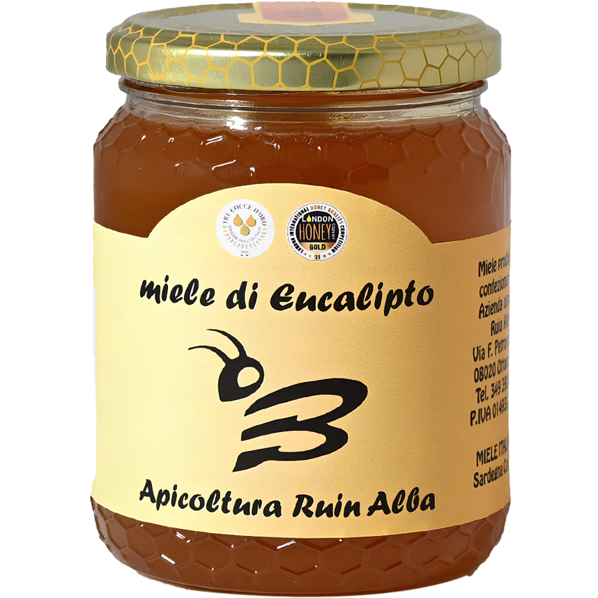 Miele di Eucalipto 1kg - Apicoltura Ruiu Alba