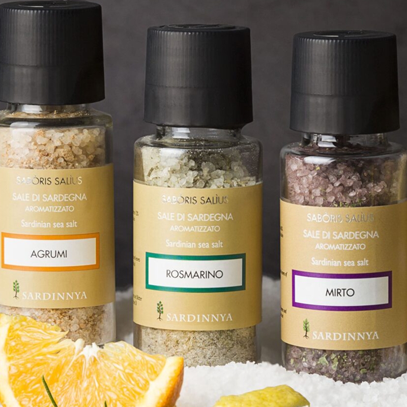 Sale di Sardegna Aromatizzato al Rosmarino - Bresca Dorada