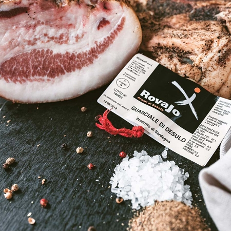 Guanciale 400gr circa - Salumi Rovajo