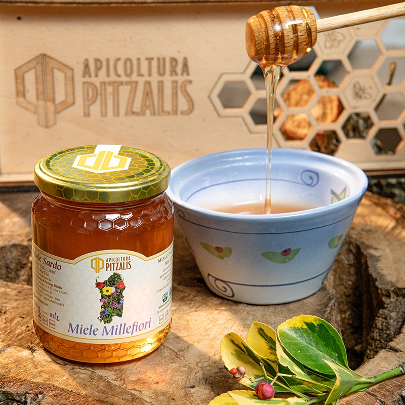 Miele Millefiori 500gr - Apicoltura Pitzalis