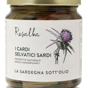 Cardi sardi selvatici sott'olio - Rosalba Delizie