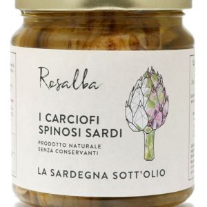 Carciofi sardi sott'olio - Rosalba Delizie