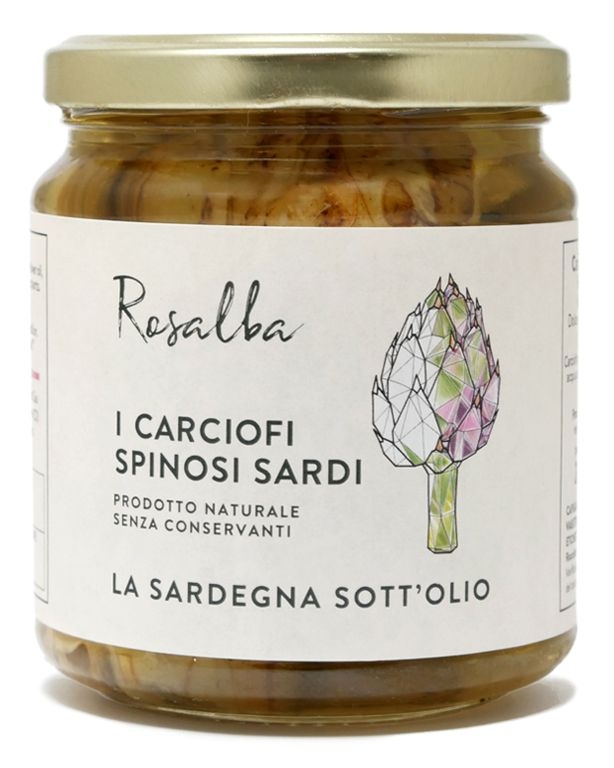 Carciofi sardi sott'olio - Rosalba Delizie