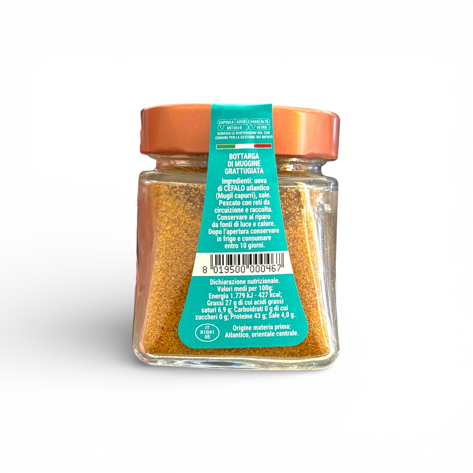 Bottarga di Muggine Macinata 70g - Sardegna a Tavola