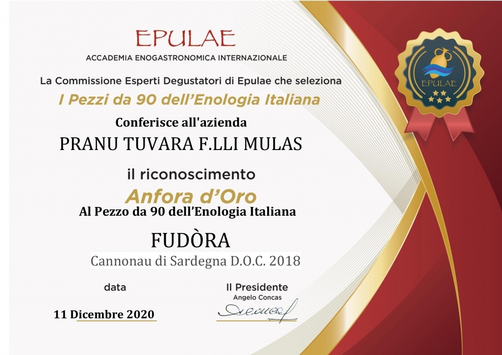 Fudòra Cannonau di Sardegna DOC - Pranu Tuvara