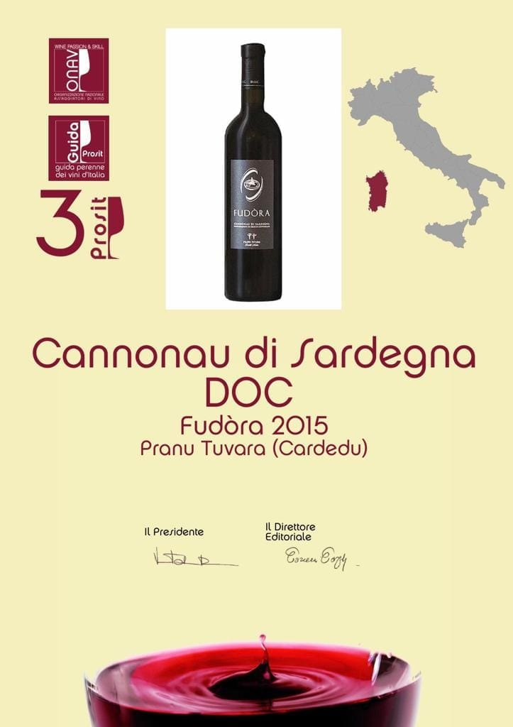 Fudòra Cannonau di Sardegna DOC - Pranu Tuvara