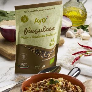 Le Fregulose Pasta e Lenticchie Biologiche - Ayo Alimenti